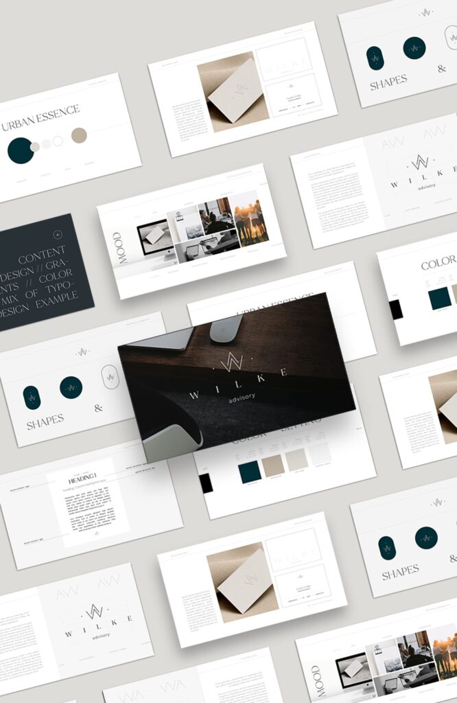 Portfolio Style Guide Brand Design Brandstory Designs