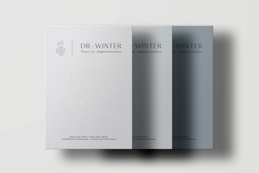 Branding Portfolio Brandstory Designs Dr. Winter Praxisausstattung